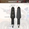 KEMIMOTO ATV LED Brake Turn Signal Light Kit for Motorcycle for Yamaha Raptor 700 700R YFZ450/450R/450X for Honda for Suzuki