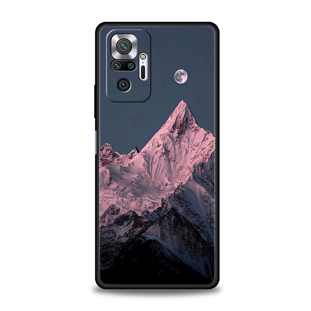 Чехол для телефона для Xiaomi Redmi Note 14 13 12 5G 11 10 Pro Plus 4G 9S 9 14C 13C 12C 10C 9C 9A Покрытие Гора Эверест первый в мире