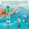 10 In 1 PHECTDSORPH2FertileSalinityS.GM Ohm Temp Water Quality Meter Digital Multifunction