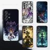 Игровой чехол для телефона Y-YU GI O-OH Крутой для Samsung S25,S24,S23,S22,S21,S20,S10,S9,Ultra,Plus,Lite,FE, Мягкий силиконовый черный чехол