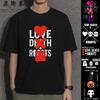 Qijie Lane Love Death and Robot Men's Short Sleeve T-Shirt Love Death and Qimalan American Drama TeeT-Shirt Top