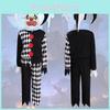 Cosplay Costume Clown Mask Role Play Halloween Events Stage Gift Performance