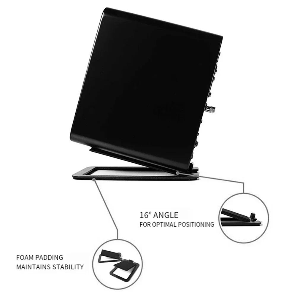 2 шт. настольная подставка для динамиков студийные динамики опорный кронштейн металлические держатели для хранения настольная подставка для динамиков