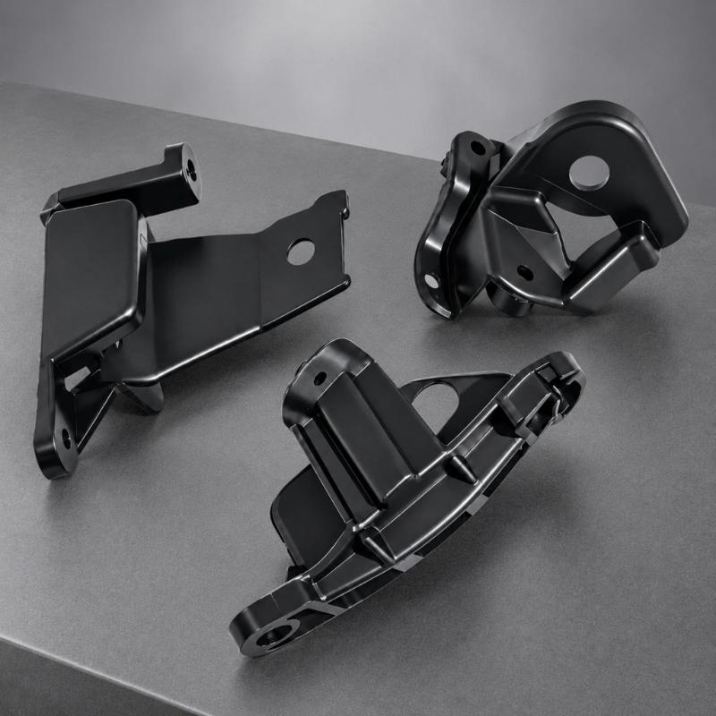 Кронштейн для ремонта фары, для 308 MK1, RCZ и 408 T7 6212.E4, 6212.E3 и 6208F5, Монтажная деталь из АБС-пластика с защелками и ребрами жесткости для замены a