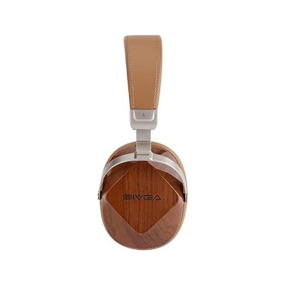 SIVGA Oriole Wooden Ear Cups Динамические Закрытые Проводные Наушники (коричневый)