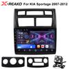 2Din Android автомобильный радио мультимедийный видеоплеер для Kia Sportage 2 2008-2010 навигация GPS головное устройство Carplay