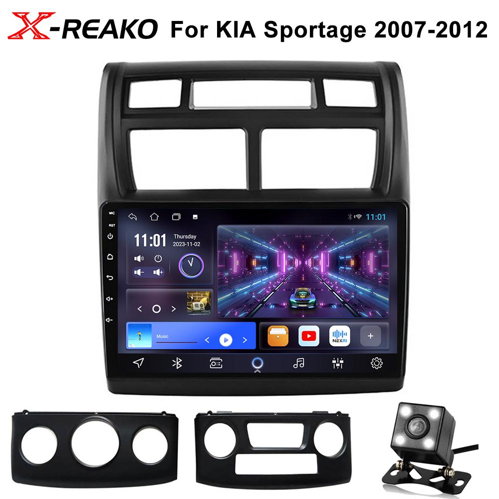 Reakosound 2Din Android автомобильный радио мультимедийный видеоплеер для Kia Sportage 2 2008-2010 навигация GPS головное устройство Carplay