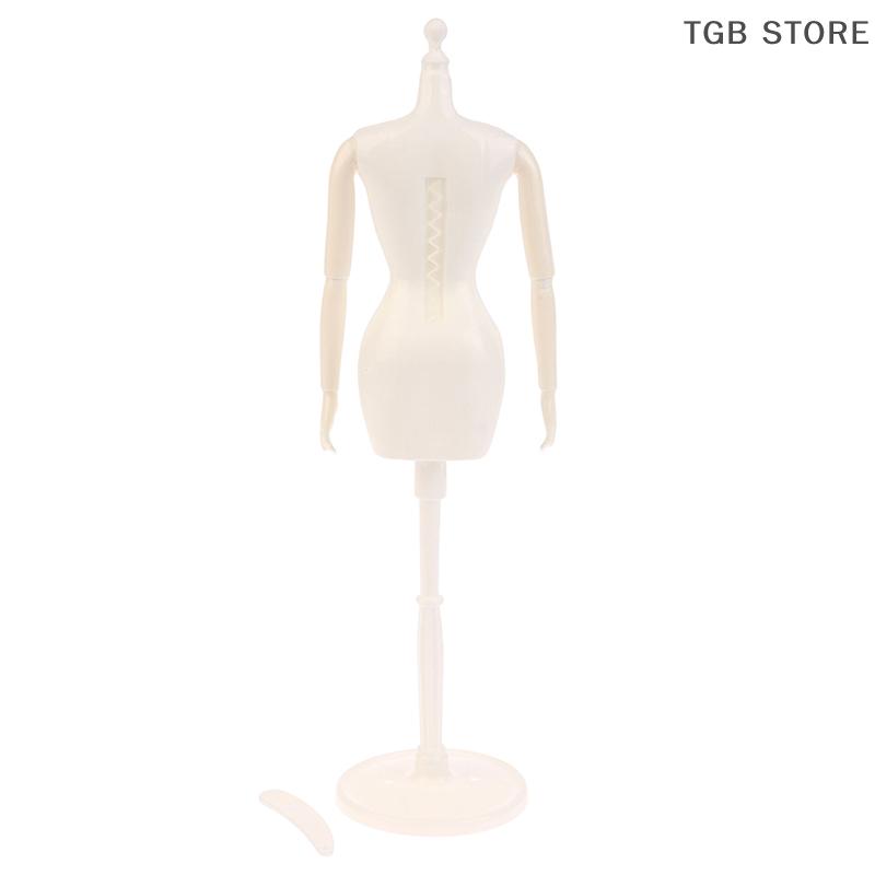 1 шт. Манекен для кук Вешалка для пальто Подставка для юбок Свадебная стойка-манекен для кукольного домика Гуманоидная модель Игрушка Форма для демонстрации платьев