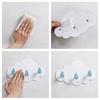 Cartoon Non Punching Hook Bath Ball Storage Storage Rack Self Adhesive Hooks  Children's Room