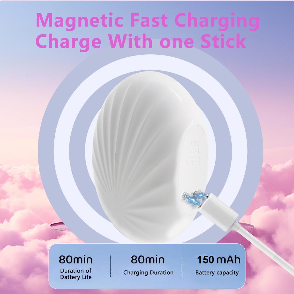 Mini Shell Design Sucking Vibrator Vaginal Climax Blowjob Etotic Nipple G point Stimulator Masturbator Sex Toys for Women