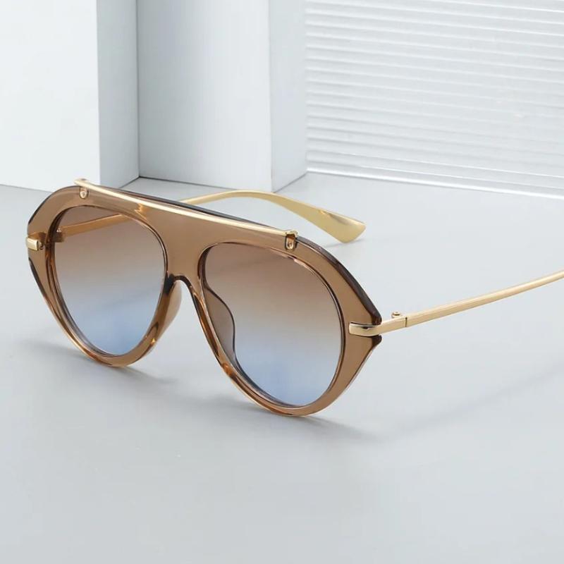 Stylish Oversized Sunglasses Unisex Retro Street Style Shades Outdoor Travel UV Protection Eyewear UV400 Classic Driving Glasses