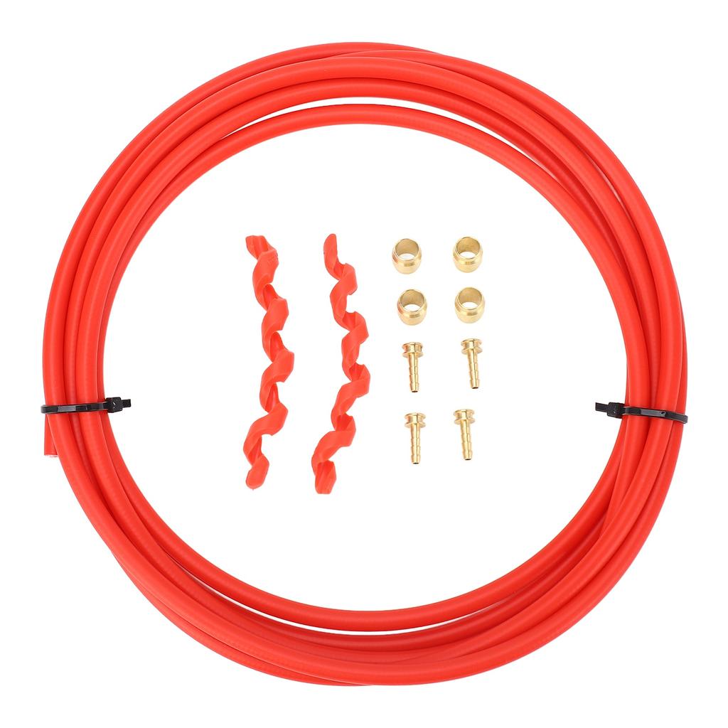 Комплект тормозного шланга и соединительных вставок для велосипеда, термостойкий комплект гидравлического шланга дискового тормоза для