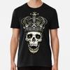 King Skull with Crown S To 5XL Made In the AU/USA T-Shirt