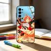 КРУТЫЙ Чехол для телефона Marveka Genshin Impact для Samsung S25,S24,S21,S22,S23,S30,Ultra,S20,Plus,Fe,Note,10,9,5G Черный Чехол