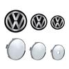 HIJK1 4Pcs/Set 60/63/68mm Car Wheel Center Hub Cover Badge Emblem For VW Golf Caddy Passat GTI Lavida Sagitar R32 R Auto Accessories