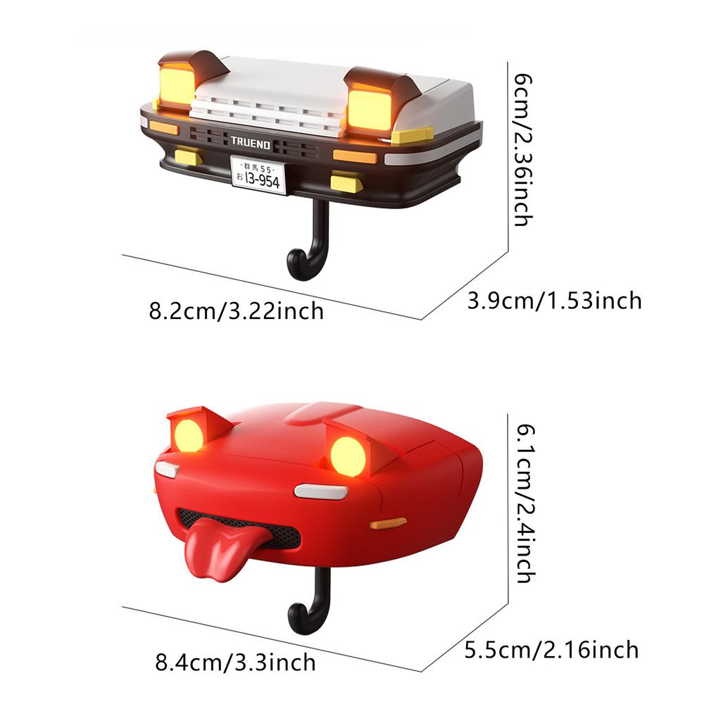 Автомобильные открытые фары крючок для ключей настенное крепление винтажные вешалки для ключей ретро держатель для ключей украшение для дома самоклеящийся держатель для ключей