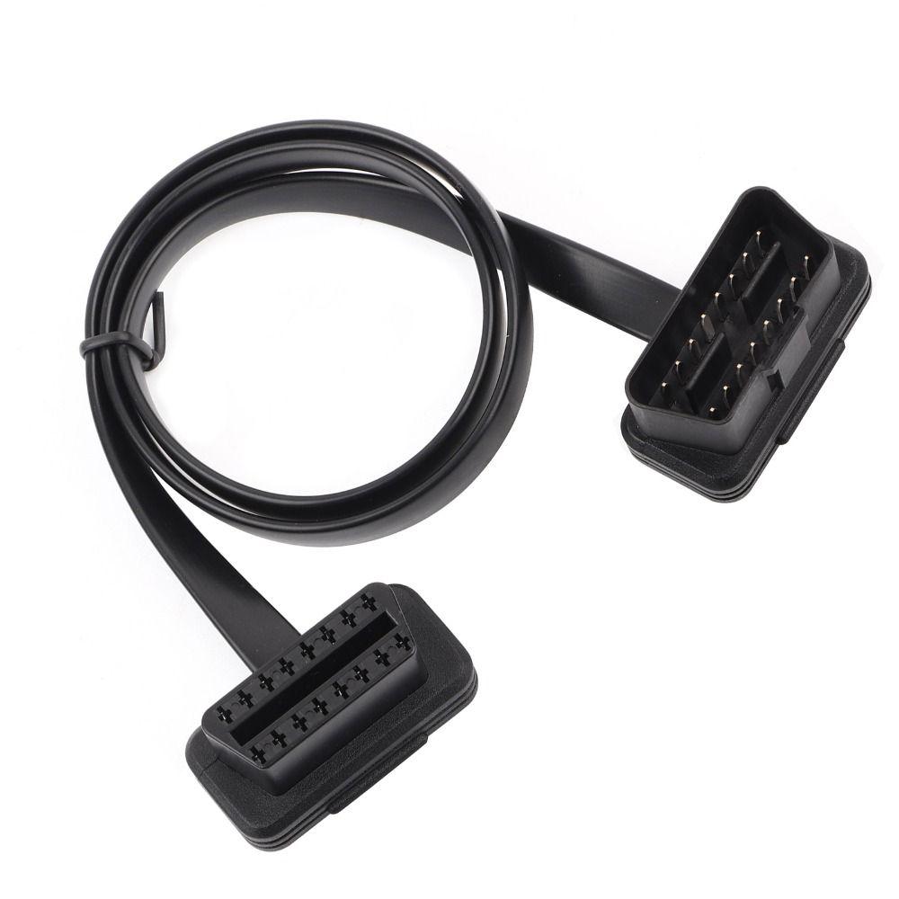 Flat Ribbon Male to Female Adapter 16 Pin Adapter Code Scanners Car Diagnostic Scan