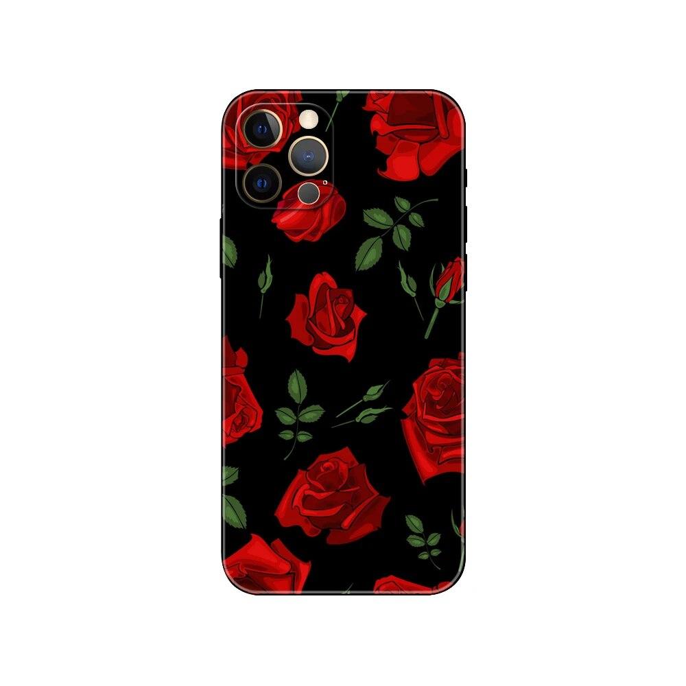 Чехол для телефона с розой для iPhone Samsung Galaxy Redmi Xiaomi Oppo OnePlus Note SA 7 8 9 10 11 12 13 14 20 21 22 23 53 54 Pro Max Plus Ultra TPU Soft