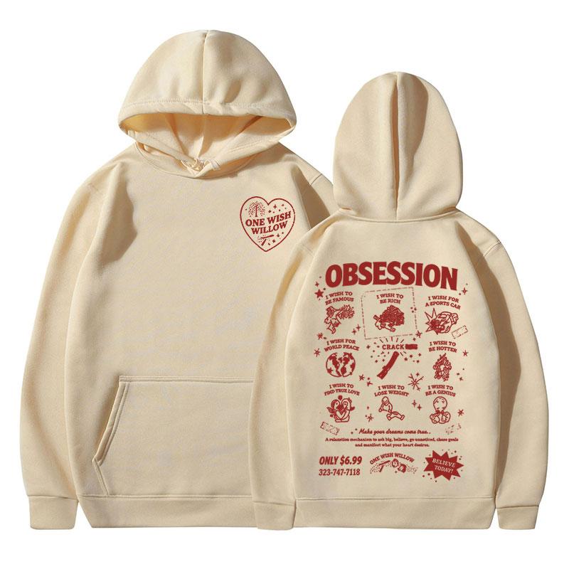Horror Movie Obsession One Wish Willow Merch Hoodies Men Women Clothing Fashion Gothic Oversized Long Sleeves Hooded Sweatshirts