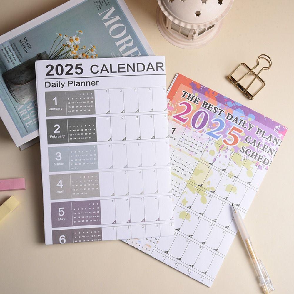 Agenda Organizer Wall Hanging Calendar To Do List Schedule Yearly Planner Sheet Home Office