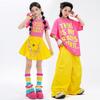 Kids Hip Hop Dance Outfit Set Girls Boys Street Performance Cool Style