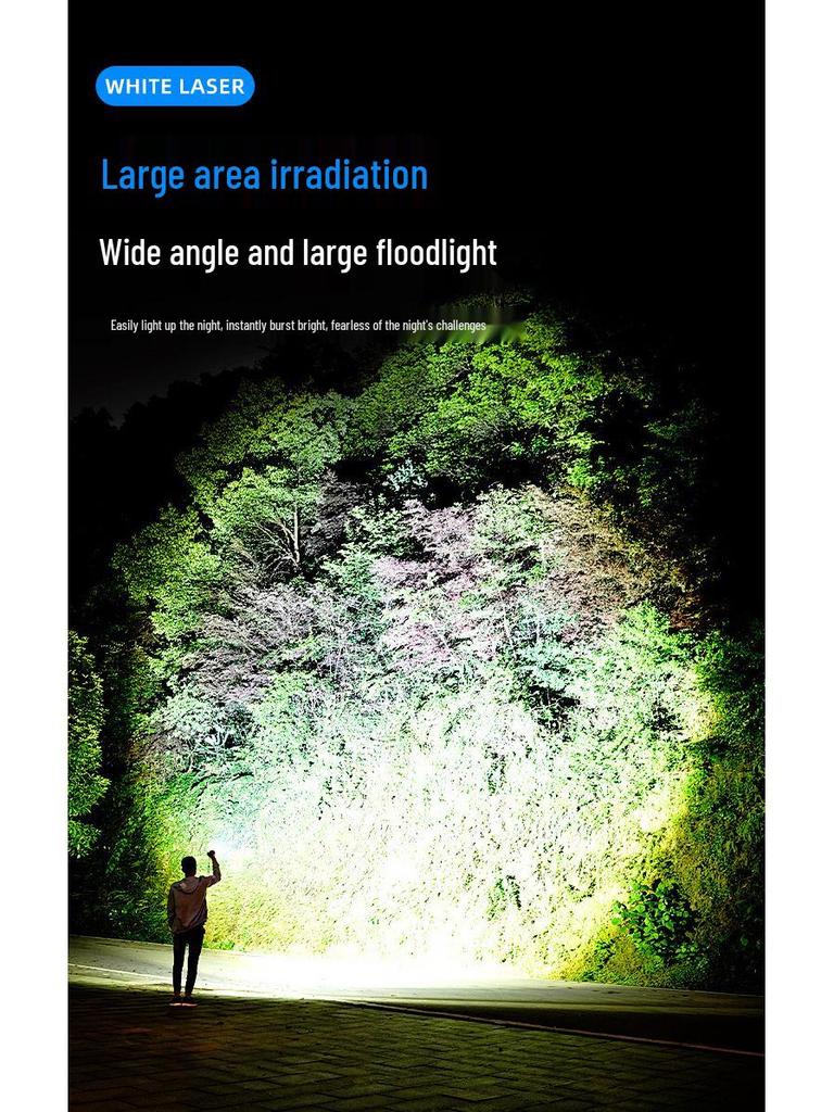 In-Stock High-Intensity Energy-Saving LED Flashlight: Portable Aluminum Alloy, Ideal for Camping, Emergency, and Self-Defense; Uses 2 AA Batteries