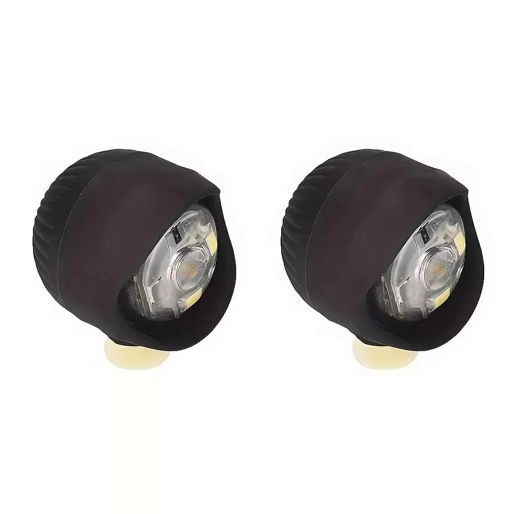 2 шт. Водонепроницаемые светящиеся украшения для обуви, аксессуары для обуви Crocs, 3 режима освещения для кемпинга, прогулок с собакой, в подарок взрослым и детям