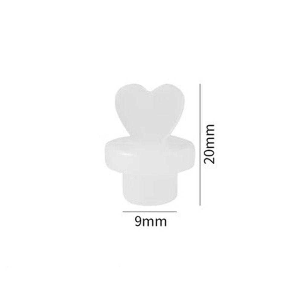 Силиконовая заглушка для бутылки Love, многоразовая пробка-крышка для бутылки, пылезащитная, декоративная посуда для напитков, отверстие для стеклянной соломинки, силиконовая заглушка