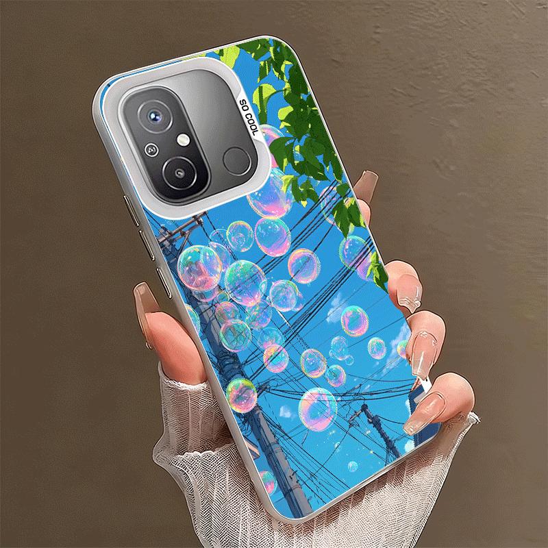 Эстетичный Аниме Пейзаж Ударопрочный Чехол для Телефона для Xiaomi Poco X7 X6 X5 X3 Pro F7 Ultra M8 Redmi 15C 15 14C 13C 12C 10C 13 12 10