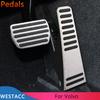 Stainless Steel Car Pedals Accelerator Gas Brake Clutch Pedal Cover for Volvo XC60 XC90 S90 V90 2018 -