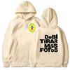 DTMF Debí Tirar Más Fotos 2025 New Album Hoodies Bad Bunny Famous Singer Sweatshirts Graphic Printing Clothes Women Hoodie Girls