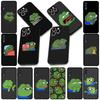 Чехол для телефона Samsung Galaxy A05 A06 A14 A50 A51 A52 A12 A13 A23 A70 A07 A25 A26 M53 A56, грустный лягушонок Пепе, смешной, милый, мягкий