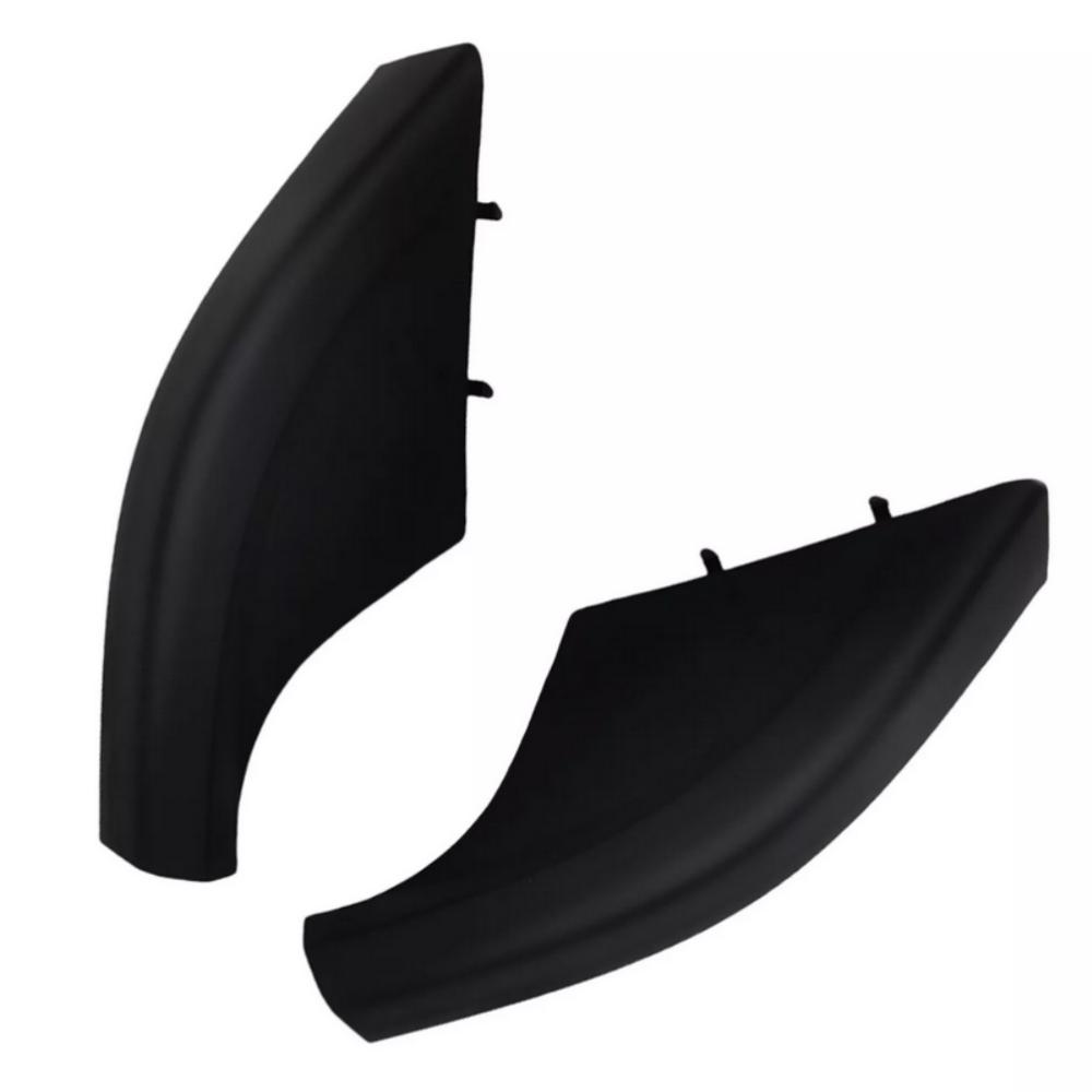 2Pcs Rear Roof Rack Cover Rail End Shell Cap Trim For Hyundai Santa Fe 2001-2006