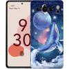 Anime Scene Whale Phone Case Cover for Google Pixel 9 8 7 6 7A 6A Pro Shockproof Silicone Soft 9 Pro XL Soft Shell Capas Fundas