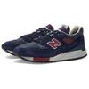 998 New Balance Сделано в США 'Темно-синий Бордовый' M998MB