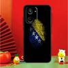 Чехол с флагом Боснии и Герцеговины для Realme C67 C55 C53 C51 C35 C33 C31 C30 C25s C21Y GT Neo 6 GT5 9 10 11 12 Pro Plus