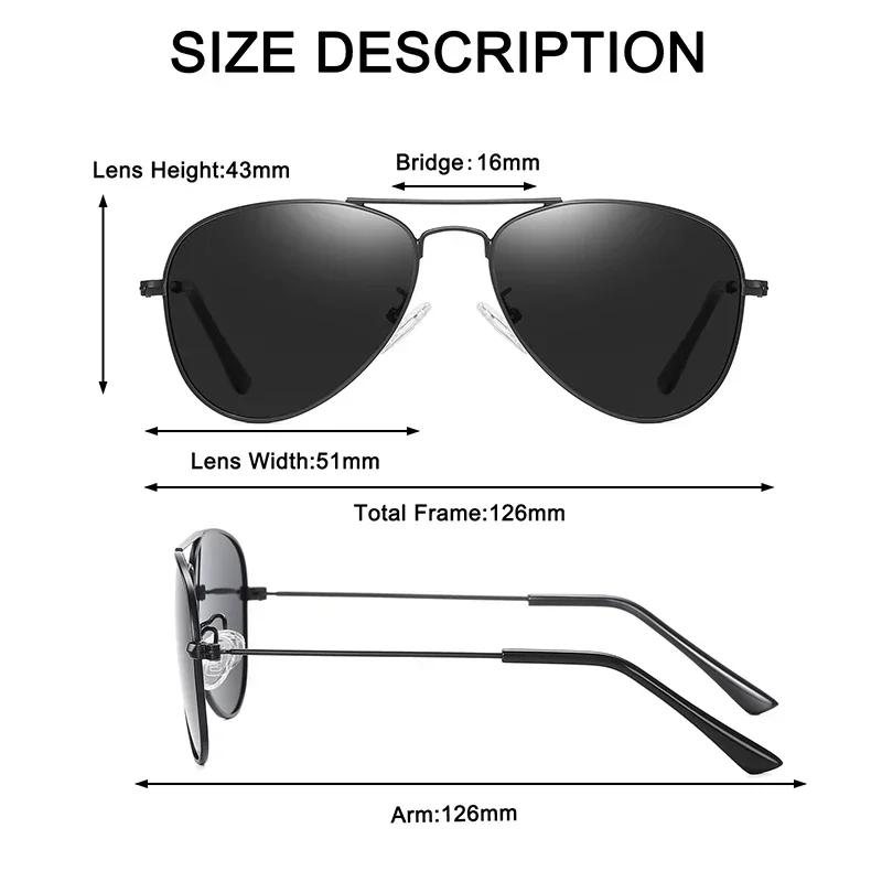 Classic Kids Polarized Sunglasses Fashion Children Pilot Sun Glasses Metal Frame Girls Outdoors Goggle Glasses Uv400