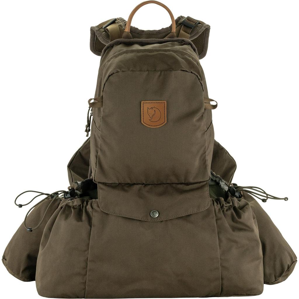 Рюкзак-жилет FJALL RAVEN Lappland - Многофункциональный, Карман для добычи, Карман для бутылки, 23200279, Унисекс, Темно-оливковый