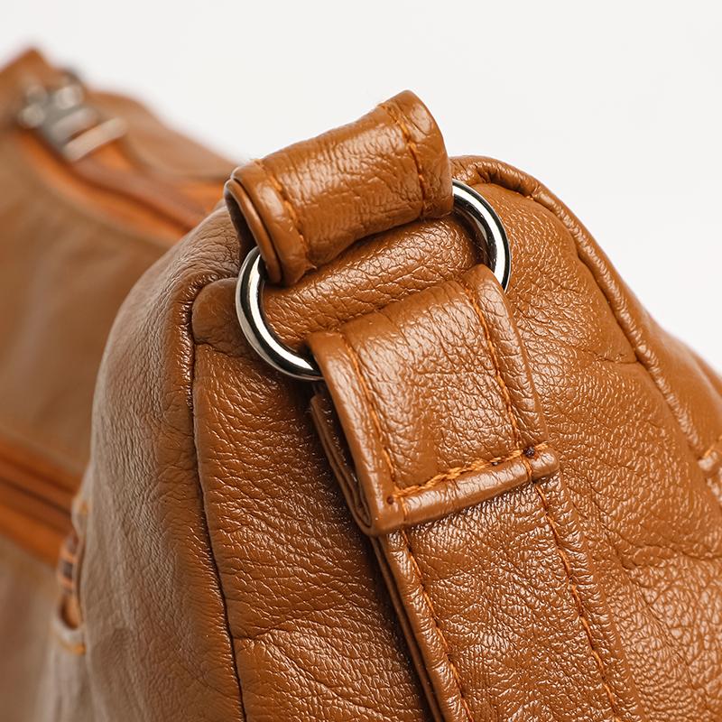 Сумка для мамы, женская сумка через плечо, многослойная, большой емкости, сумка для людей среднего и пожилого возраста