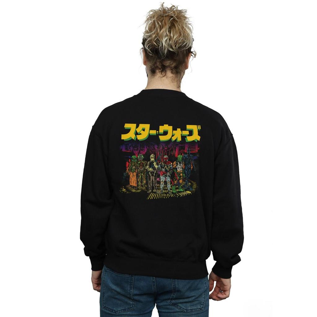 Star Wars Mens Hired By The Empire Badge Sweatshirt