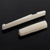 Ivory Buffalo Bone Bridge Saddle And Slotted Nut For 6 String Acoustic Guitar