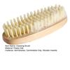 Yousheng Cleaning Brush Soft Bristles Comfortable Grip Wooden Handle Portable Scrub Brush Gentle Cleaning Tool