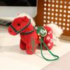 1 Piece 2026 Year Of The Horse Mascot Plush Toy Pendant Soft Realistic  Born Gifts Pony Doll Home Decoration Ornament