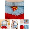 Cute Plush Superman Toy For Girls Soft And Cuddly Perfect Bedtime Companion