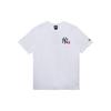 New Era SS24 MLB Нью-Йорк Янкис NY Медведь Вышивка Круглый вырез Короткий рукав Футболка Унисекс Топы Белый 14148887