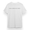 Women's Oversize T-shirt With God Guides My Steps Graphic White Cotton Tee USA