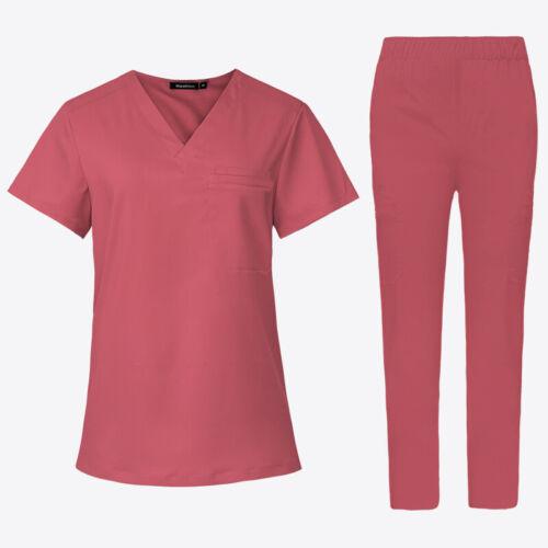 Unisex Medical Uniforms Doctor Men Nursing Clothes Beauty Costume Nurse Scrubs Sets Dentist Workwear Clinical Tops Pants