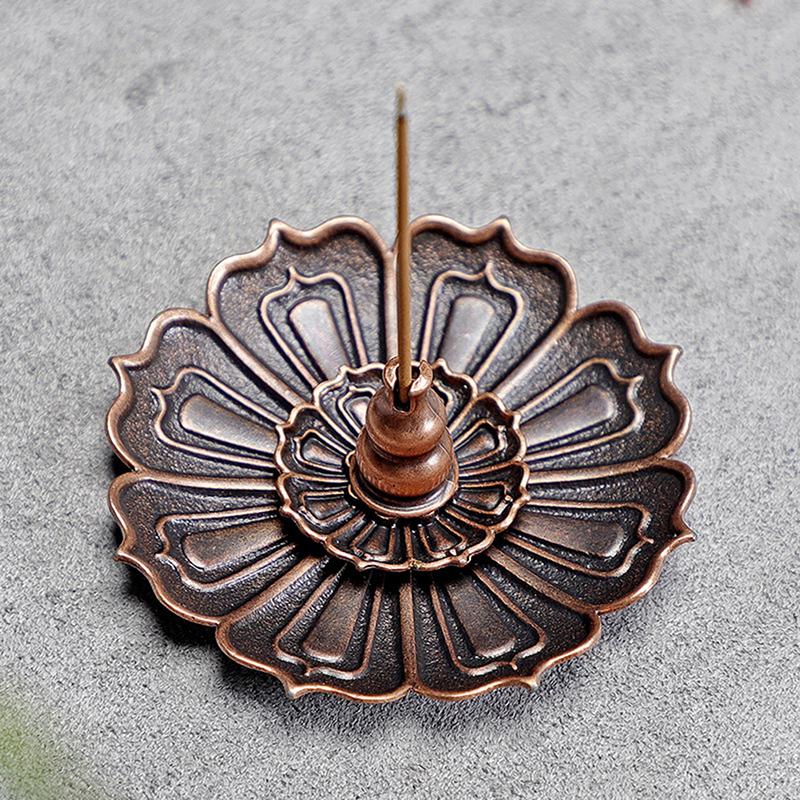 Держатель для катушки благовоний, подставка для лотоса, подставка для золы, держатель для палочек благовоний для успокоения нервов, настольный декор