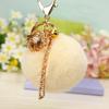Creative Floral Bone Palace Bell Plush Keychain Perfect Gift For All Occasions