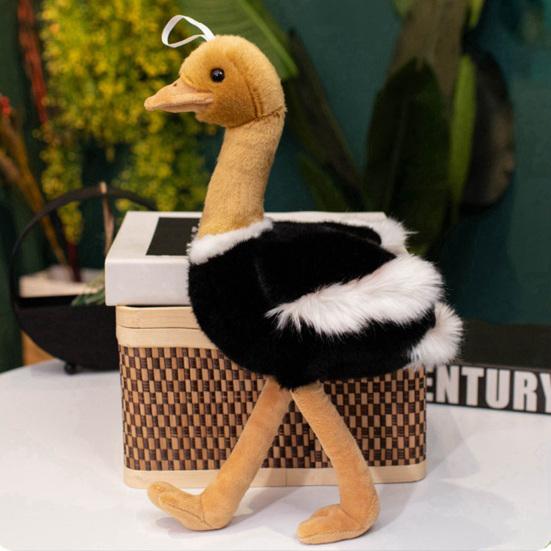 Yousheng Plush Toy Ultra Soft Fully Filled Companionship PP Cotton Cartoon African Ostrich Bird Stuffed Doll Home Decoration